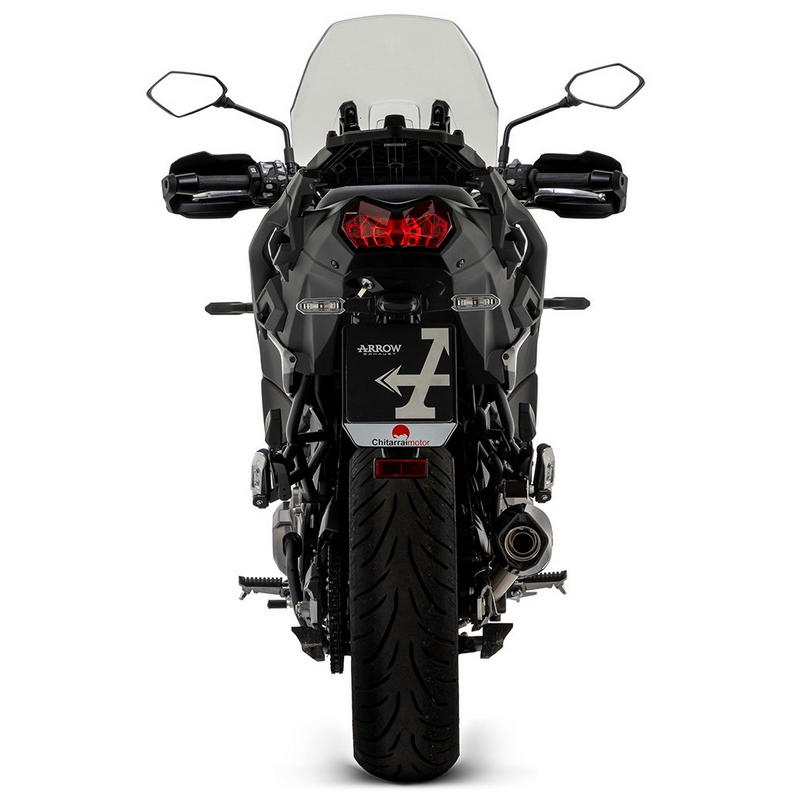 Escape Indy-Race aluminio fondo carbono Kawasaki Versys 1000 2021-2024