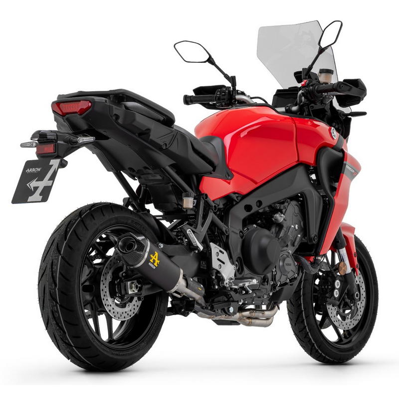 Escape Works Nichrom Dark fondo carbono Yamaha Tracer 9 / GT 2021-2024