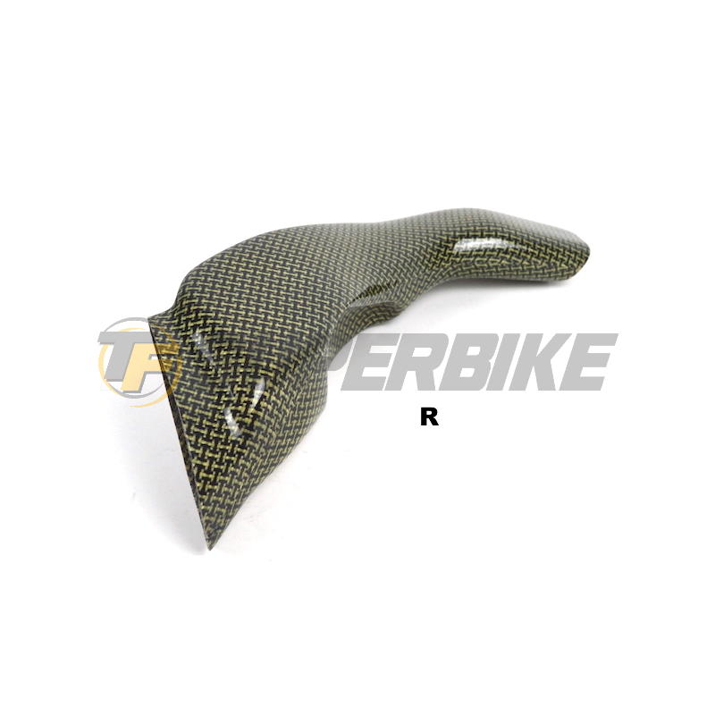 Tobera derecha fibra de vidrio Suzuki GSX-R 1000 2003-2004