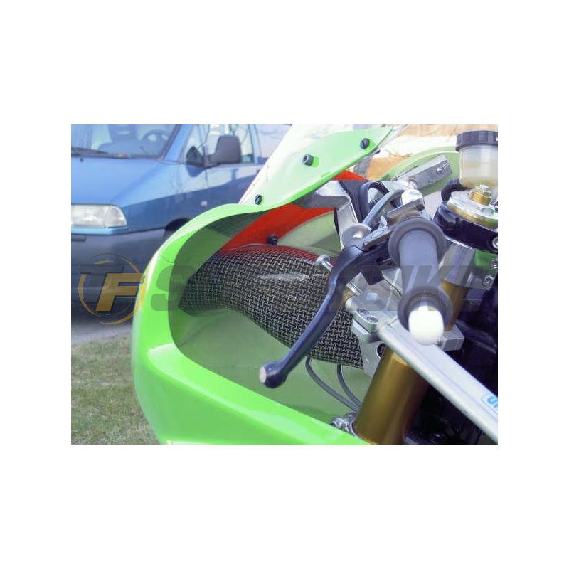 Ram air fibra de vidrio racing Kawasaki ZX-6R 2003-2004