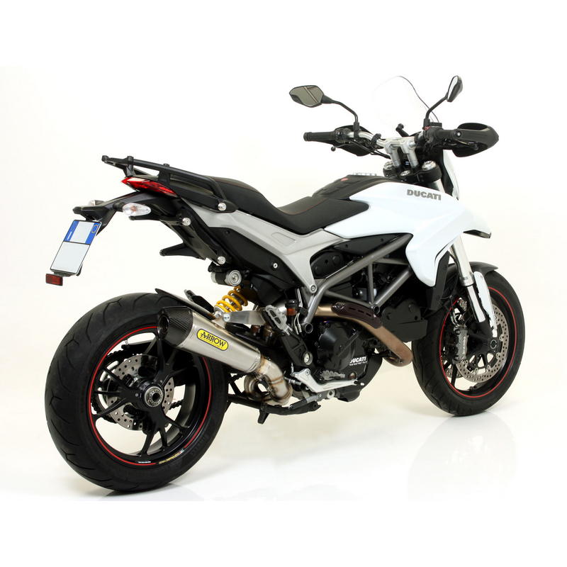 Conector racing para colectores originales Ducati Hypermotard / Hyperstrada 821 / 939 2013-2018
