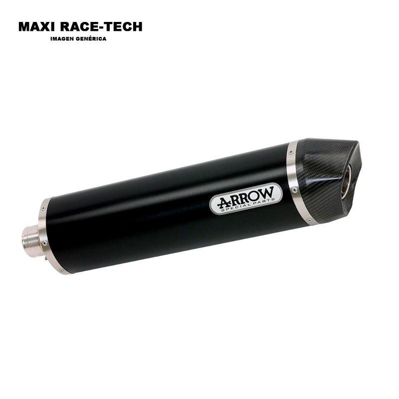 Escape Maxi Race-Tech aluminio Dark fondo carbono BMW F800R 2009-2016