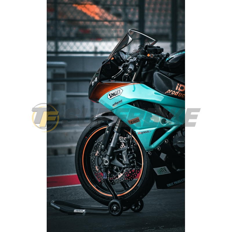 Araña racing duraluminio con ram air racing Kawasaki ZX-6R 2009-2017