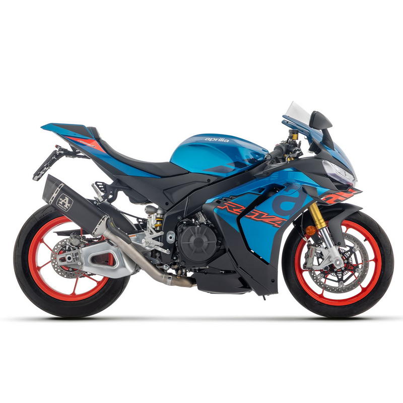 Conector central supresor catalizador titanio Aprilia RSV4 2025-