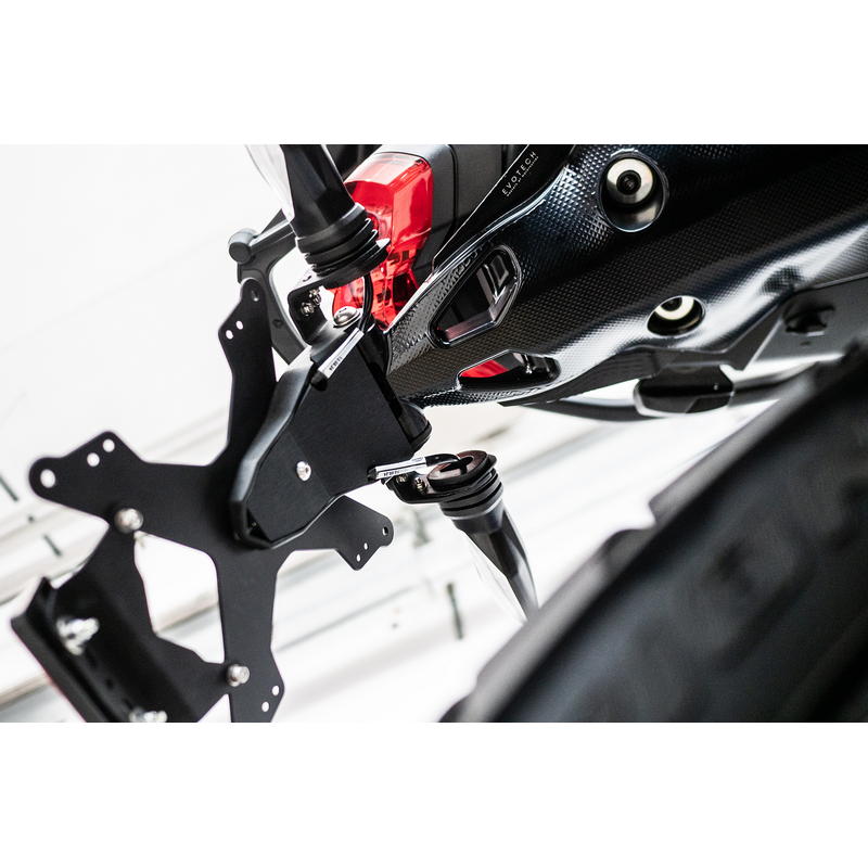 Porta matrícula Ducati Multistrada V4 2025 / V4 Rally 2023-