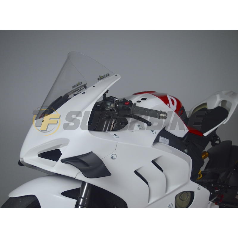Carenado frontal con cubre depósito Ducati Panigale V4 / V4S / V4R 2023-2024. Quilla escape Akrapovic