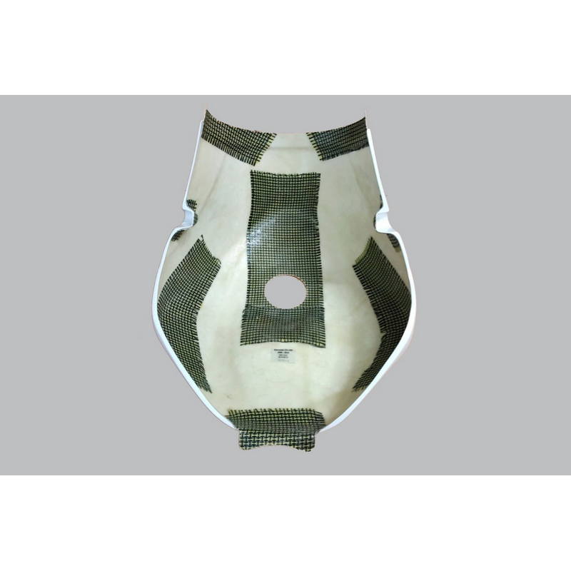 Cubre depósito completo Kawasaki ZX10R 2008-2010 fibra de vidrio