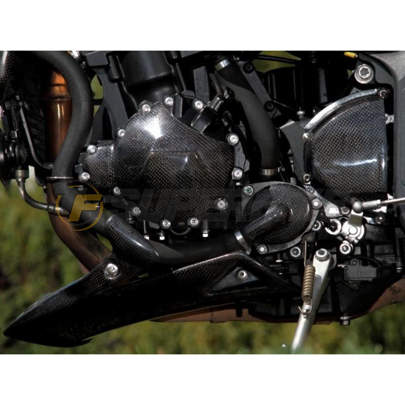 Quilla fibra Triumph Speed Triple 1050 2005-2010 con kit de montaje