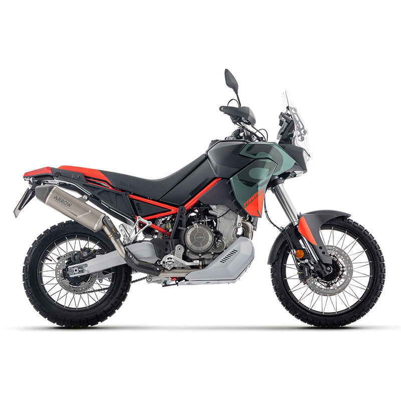 Escape Indy Race Evo titanio Aprilia Tuareg 660 2025