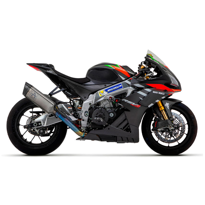 Escape Pista titanio con conector titanio Aprilia RSV4 Factory 2019-2020