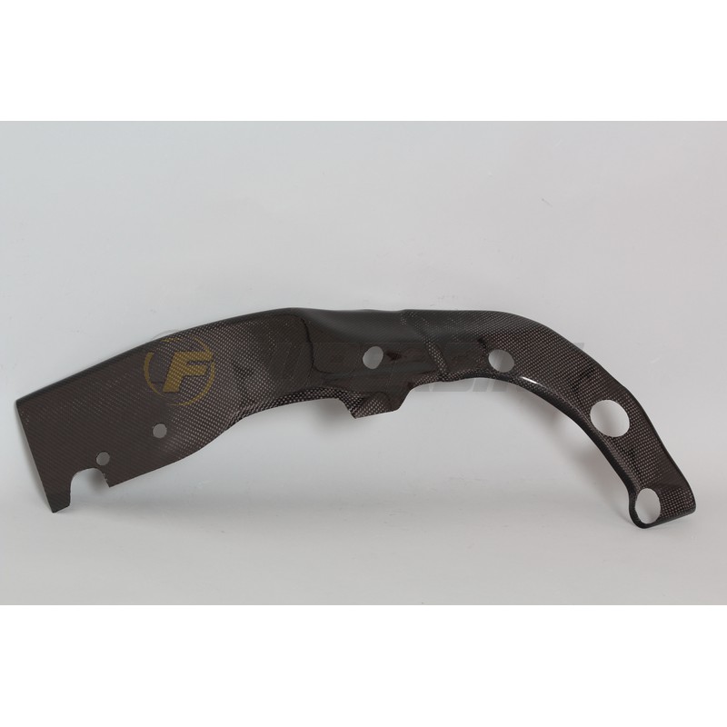Protector chasis lado izquierdo Yamaha R6R 2006-2016 fibra de carbono