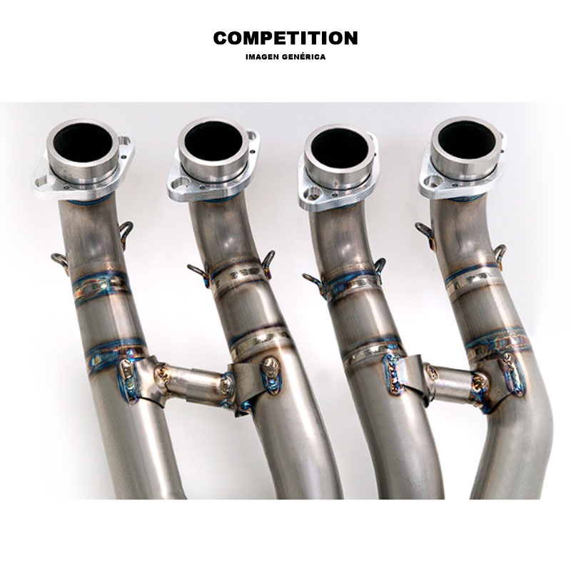 Sistema completo Competition SBK full titanio con escape Indy Race fondo carbono Honda CBR1000RR-R 2026