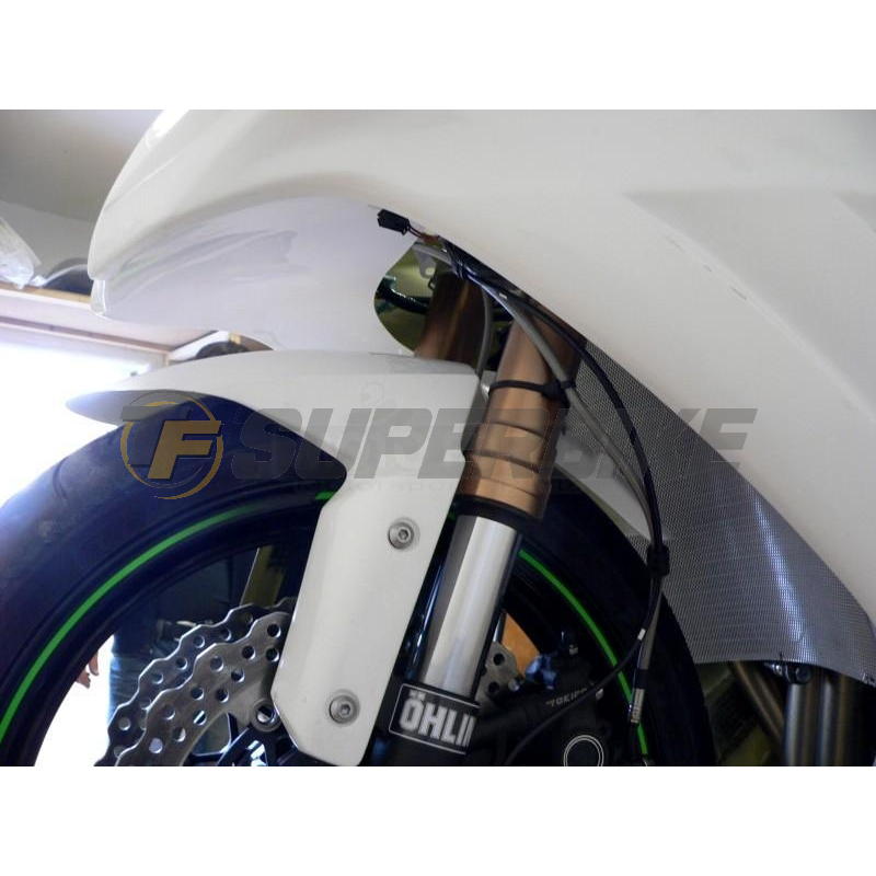 Carenado de fibra Kawasaki ZX-10R 2011-2015 3 piezas colín racing