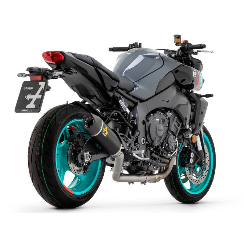 Conector central no catalitico titanio Yamaha MT-10 2022-2024