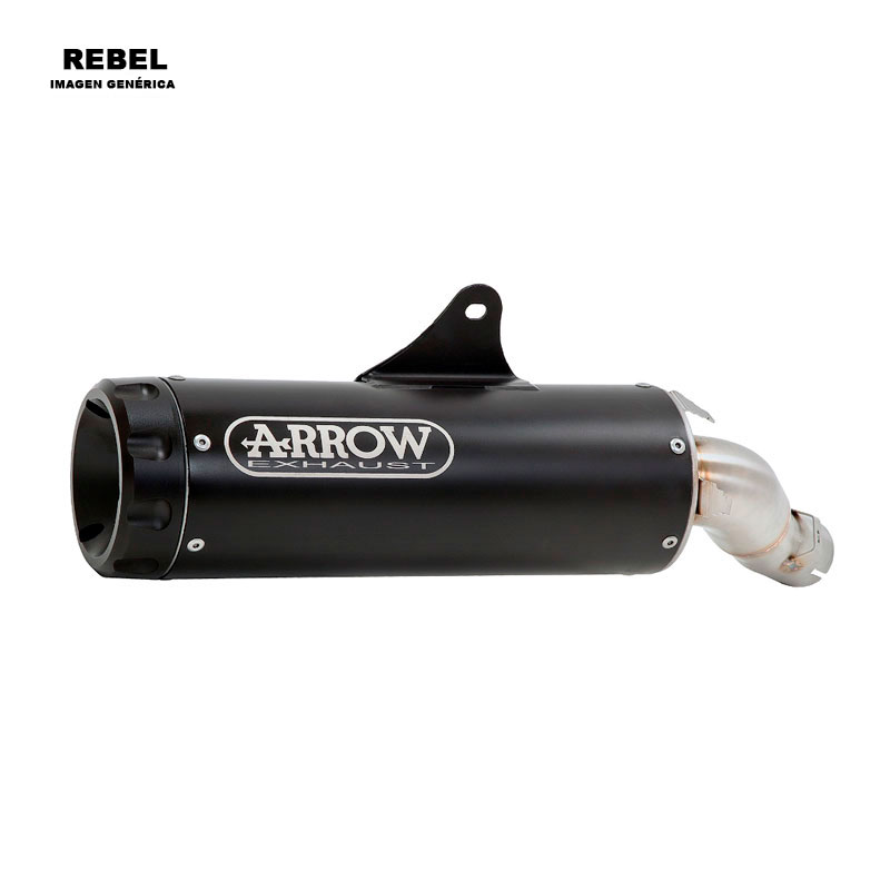 Escape Rebel fondo aluminio Dark Kawasaki Z900RS 2017-2024