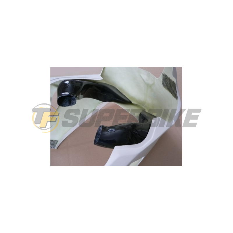 Tobera izquierda fibra de vidrio Honda CBR600RR 2005-2006