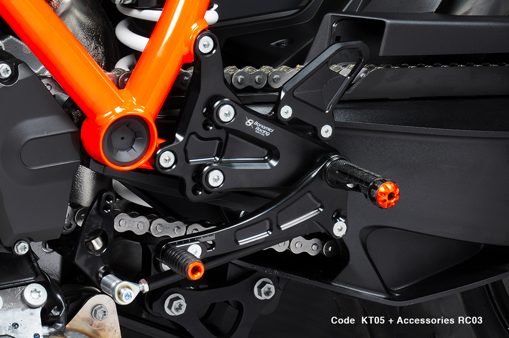 Estriberas regulables KTM 1290 Superduke R 2020-2023 1390 Superduke R 2024-