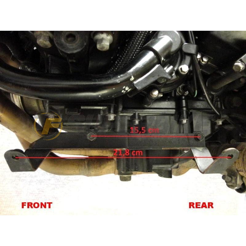 Quilla fibra de vidrio Kawasaki Z1000 2007-2009