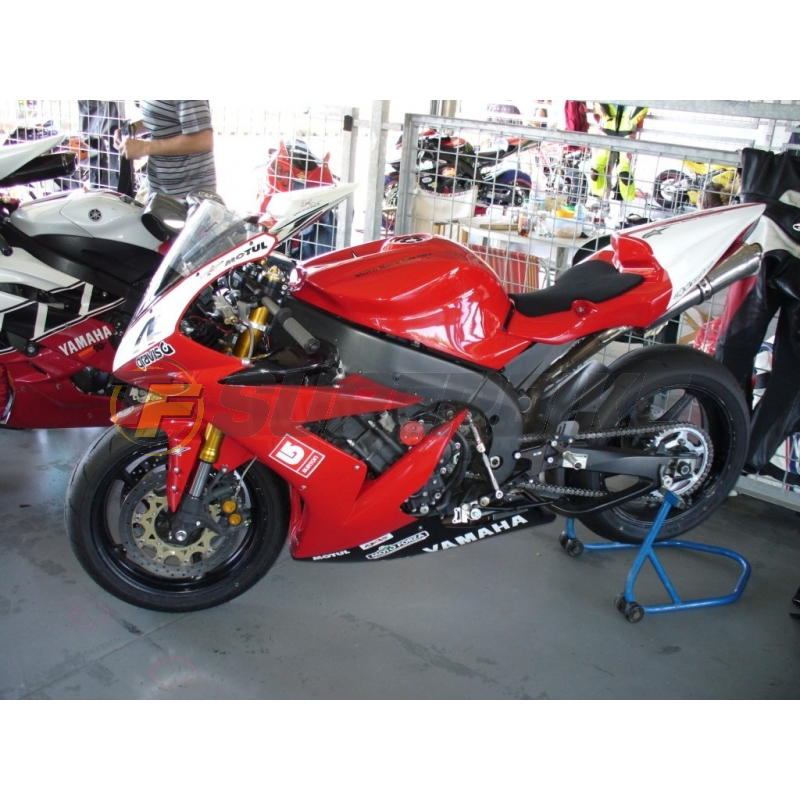 Carenado de fibra Yamaha R1 2004-2006 colín racing