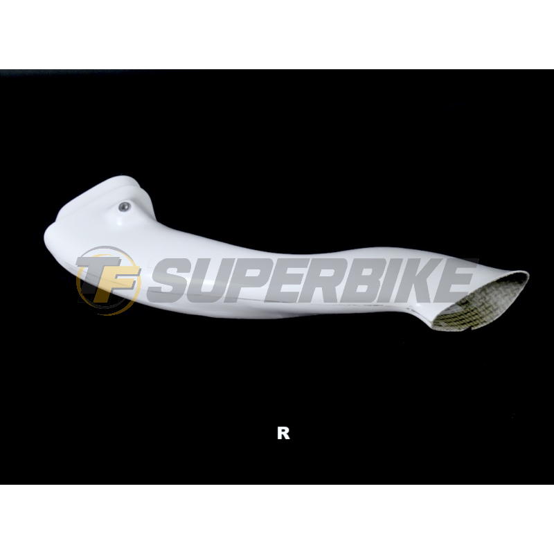 Tobera derecha fibra de vidrio Suzuki GSX-R 1000 2009-2016