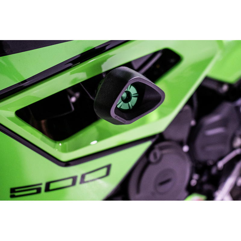 Protectores anti caída anti shock Street Defender Kawasaki Ninja 500