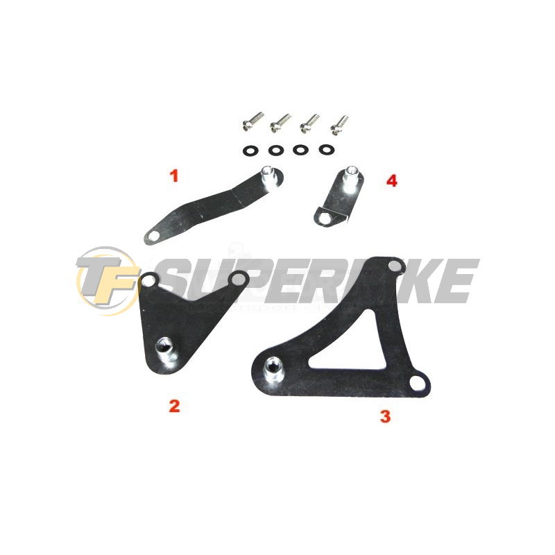 Quilla fibra de vidrio Suzuki SV650N / SV650S / V-Strom 650 con kit de montaje