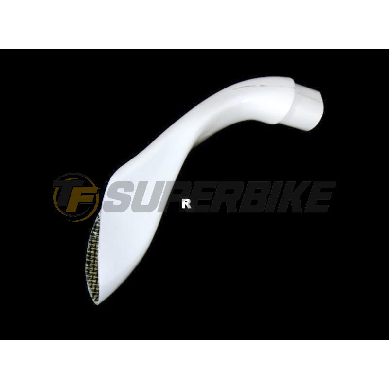 Tobera derecha fibra de vidrio Aprilia RSV4 2009-2014