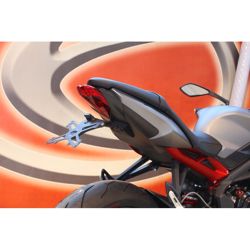 Porta matrícula Triumph Street Triple 675 / R / XR Daytona 675 / R 2013-2016 Versión Premium