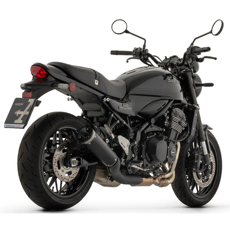 Escape Arrow Rebel fondo aluminio Dark Kawasaki Z900RS 2026+