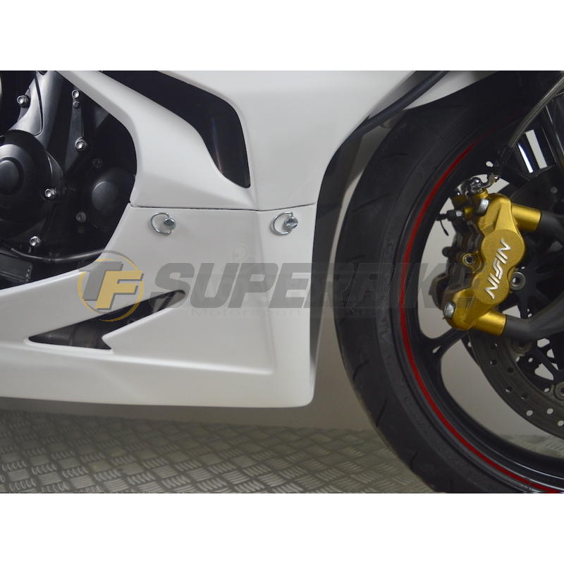 Carenado de fibra Triumph Daytona 675 2013-2017 colín racing