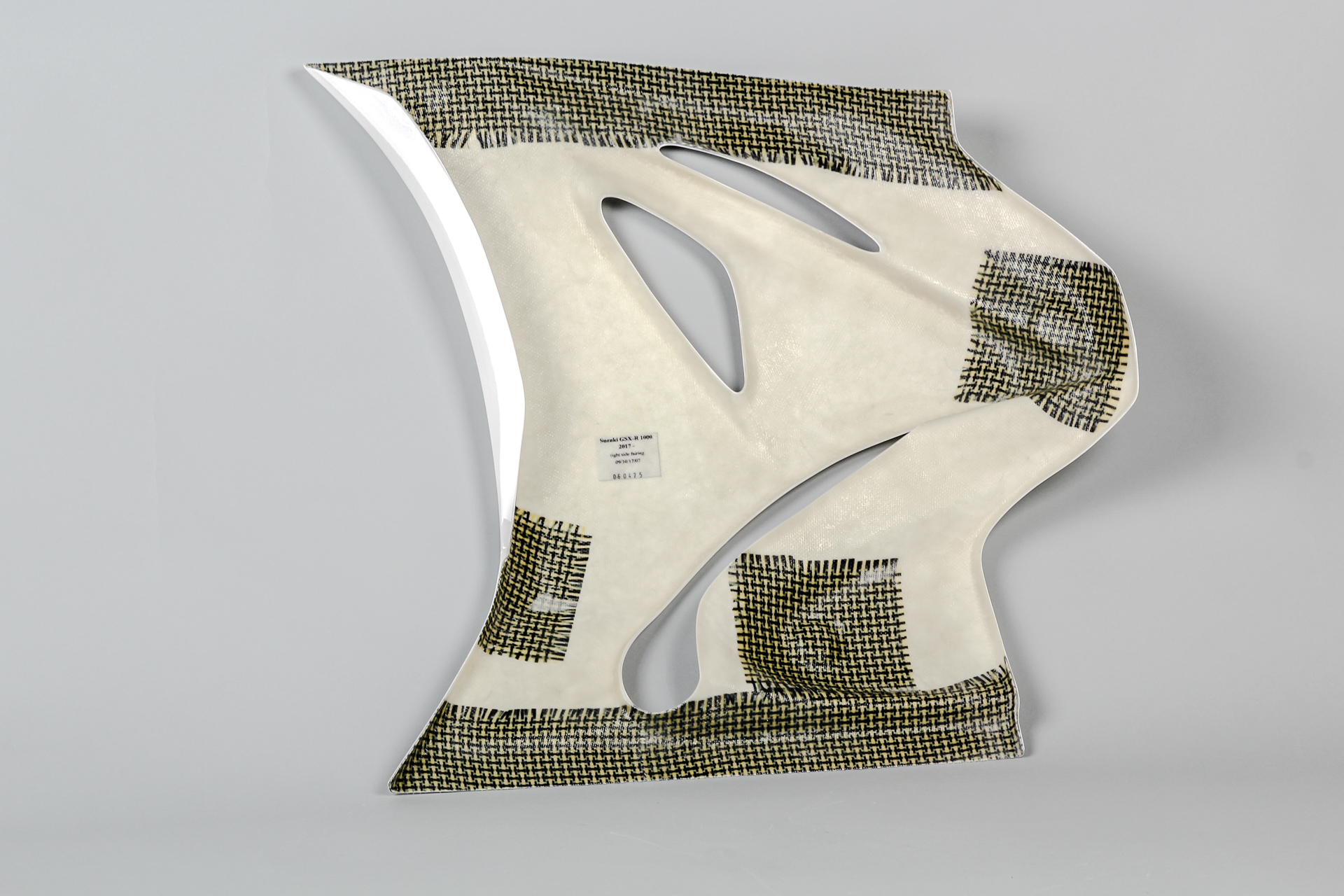 Lateral derecho fibra de vidrio Suzuki GSX-R 1000 2017-2023