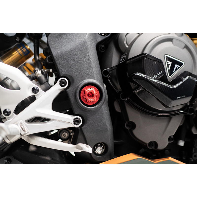 Tuerca y perno Thunderbolt eje basculante Triumph Speed Triple 1200