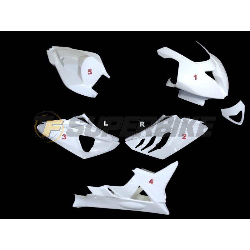 Carenado de fibra BMW S1000RR 2009-2011 colín asiento original
