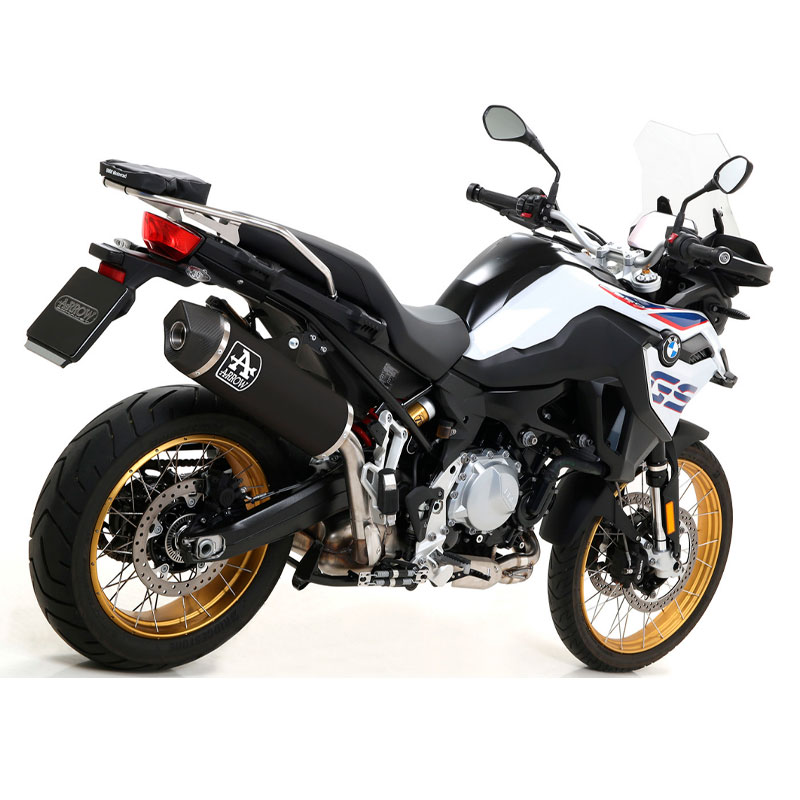 Escape Maxi Race-Tech aluminio Dark fondo carbono BMW F850GS 2018-2020