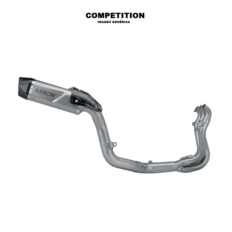 Sistema completo Competition full titanium MV Agusta F3 800 2022-2024 FIM approved 105db escape Pista