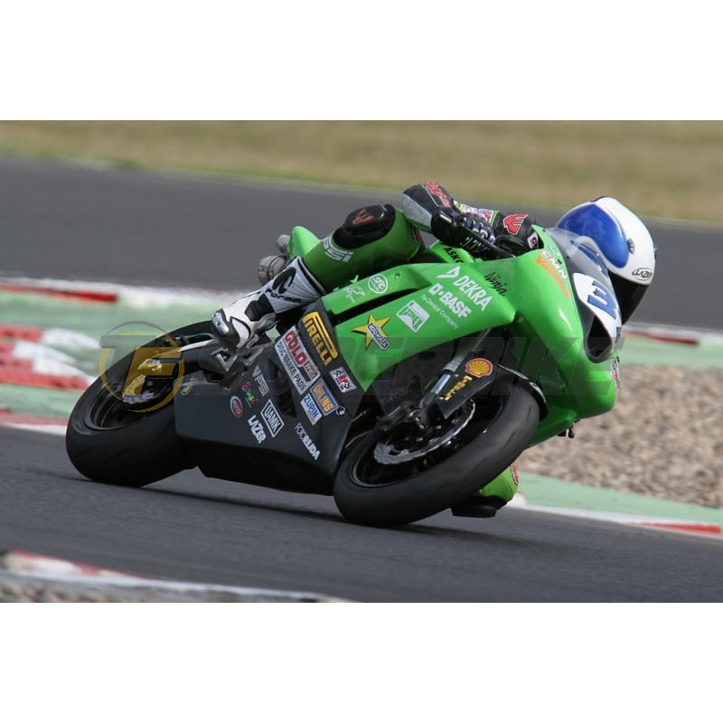 Carenado de fibra Kawasaki ZX-6R 2007-2008 colín racing