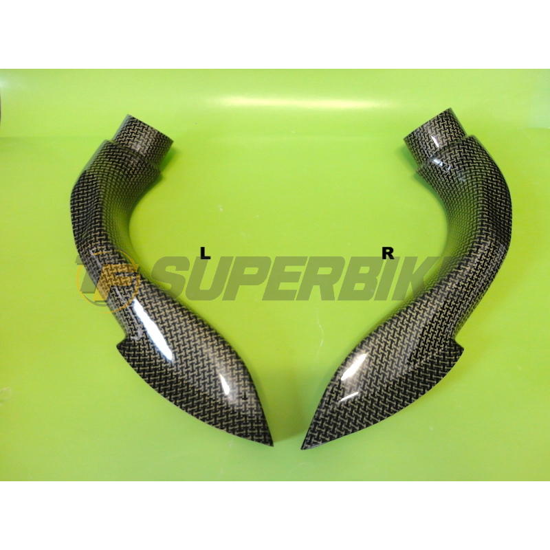 Tobera izquierda fibra de vidrio Aprilia RSV4 2015-2020