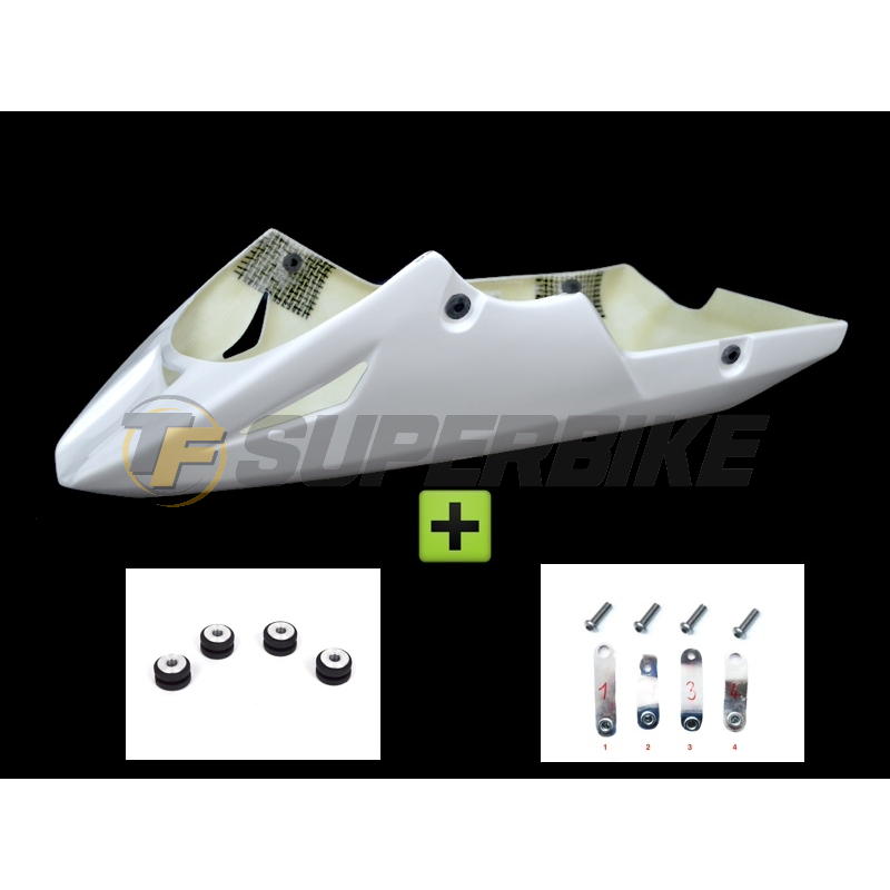 Quilla fibra de vidrio Yamaha MT-07 2014-2021 con kit de montaje