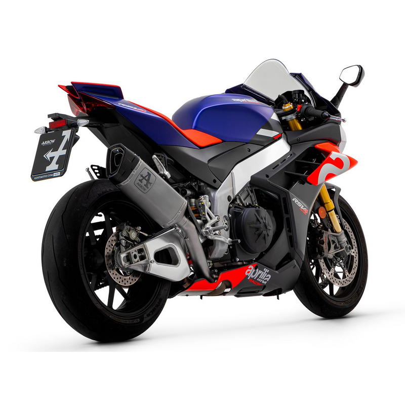 Escape Pista titanio con conector titanio Aprilia RSV4 Factory / Tuono V4 2021-2024