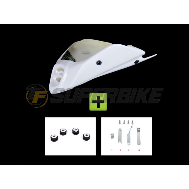 Quilla fibra de vidrio Yamaha FZ1 / Fazer 1000 2006-2015 con kit de montaje
