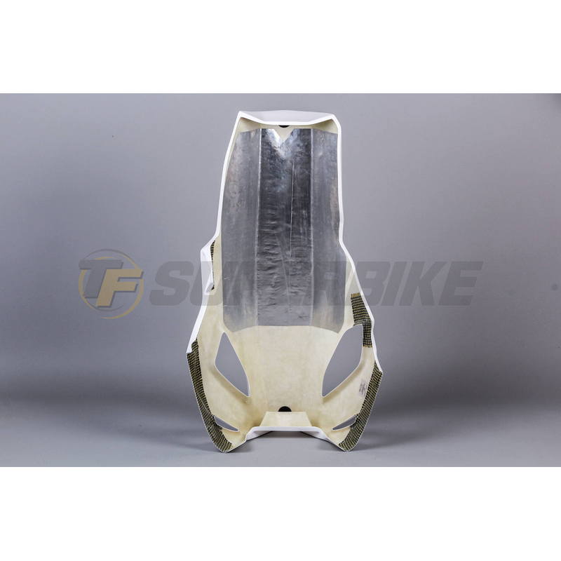 Quilla fibra de vidrio BMW S1000RR 2019-2025 para escape original
