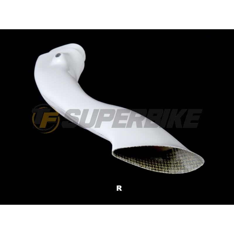 Tobera derecha fibra de vidrio Suzuki GSX-R 1000 2009-2016