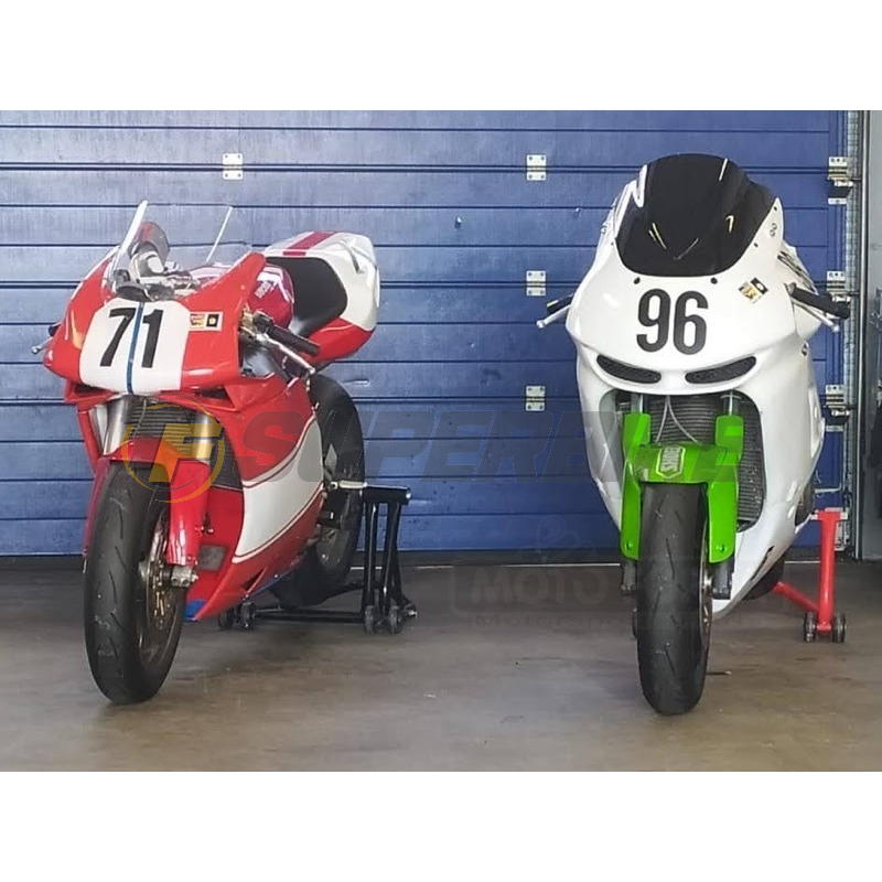 Guardabarros delantero fibra vidrio Kawasaki ZX-6R 1998-2003