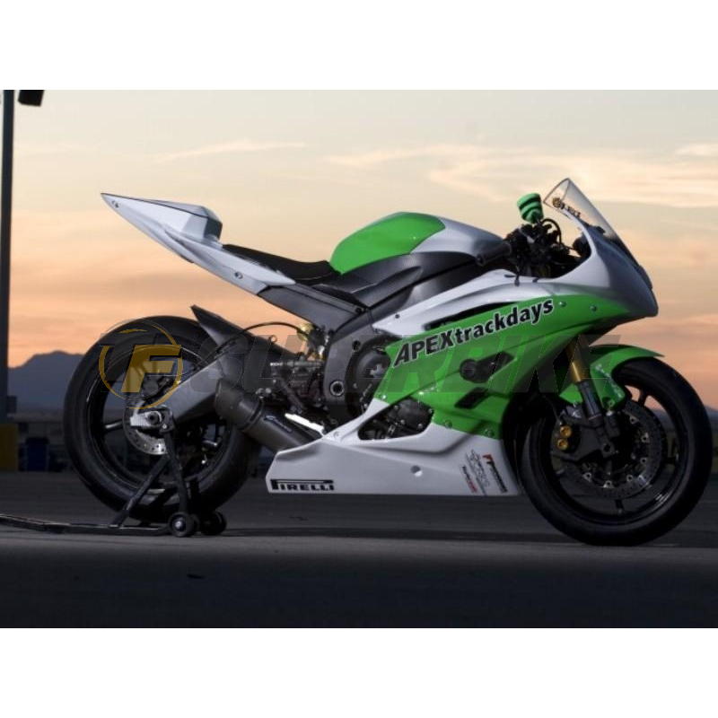 Guardabarros delantero fibra carbono Yamaha R6 / R6R 2006-2007