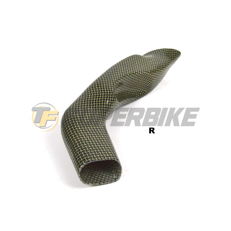 Tobera derecha fibra de vidrio Suzuki GSX-R 1000 2003-2004