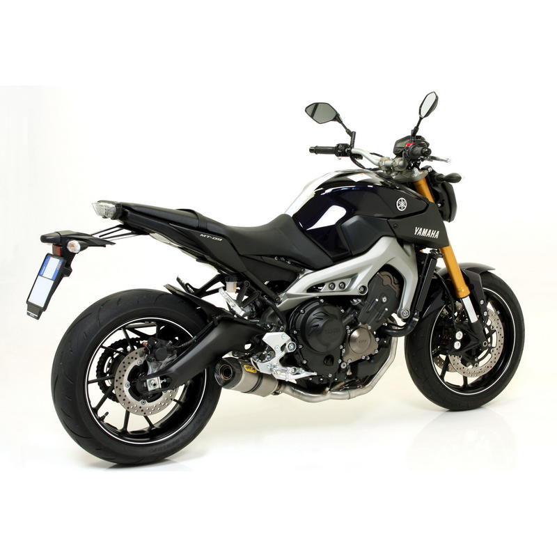 Escape Thunder titanio fondo carbono Yamaha MT-09 / Tracer 900 / GT 2013-2020