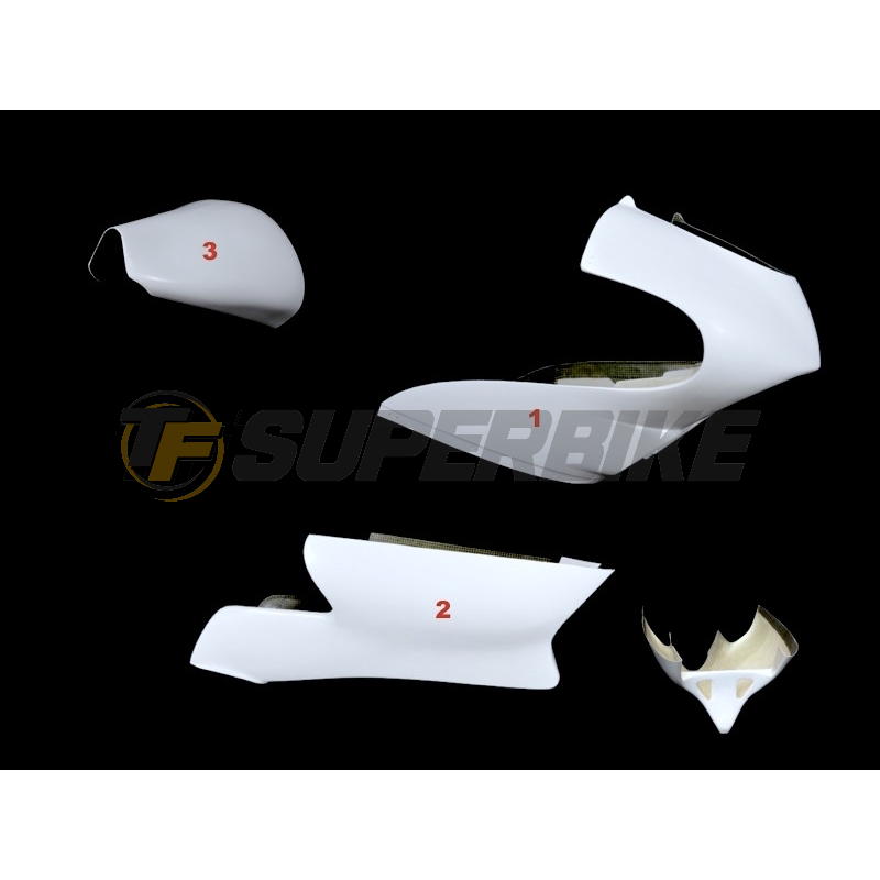 Carenado de fibra Aprilia RS 125 R GP 2005
