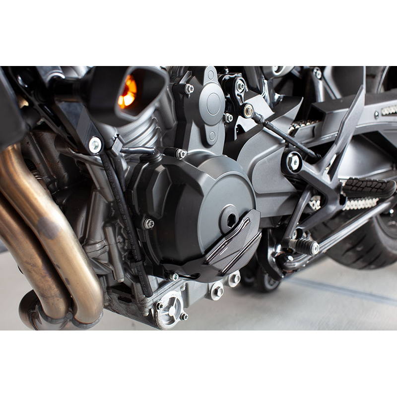 Protector cárter izquierdo KTM 790 Duke / 890 Duke / CF Moto 800 MT-X 2025-