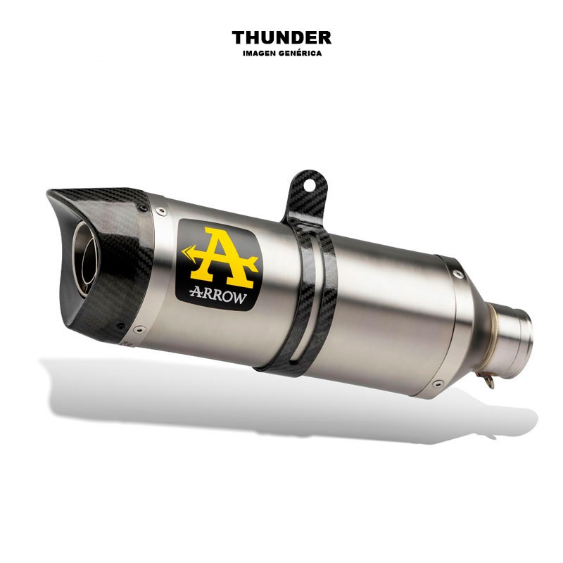 Escape Street Thunder titanio fondo carbono Yamaha YZF-R 125 / MT-125