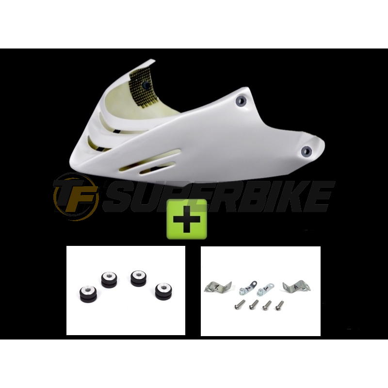 Quilla fibra de vidrio Yamaha FZ6 / Fazer 600 2004-2006 con kit de montaje